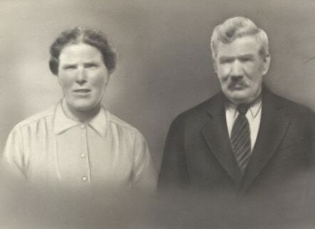 Patrick's mother and father, Mary and John Peyton